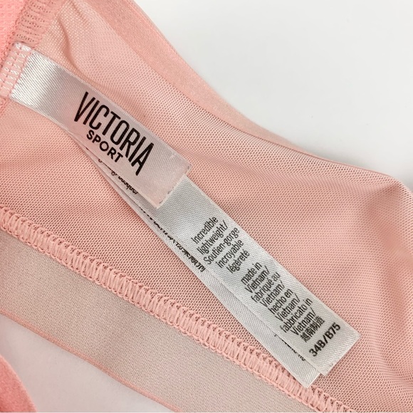 VS Sport Incredible Lightweight Sports Bra Light Pink Strappy Front 34B - Picture 10 of 10